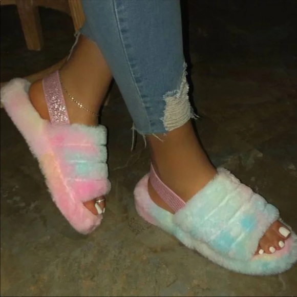 ✨Stacey tie dye platform slipper - Picture 2 of 2
